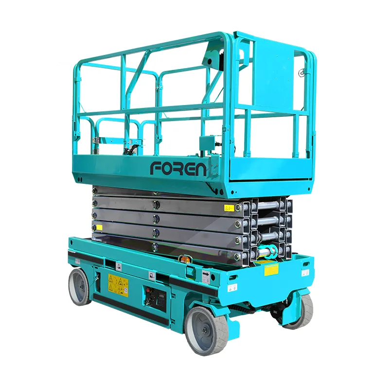 Elevador elétrico autopropelido tipo tesoura de 10 m