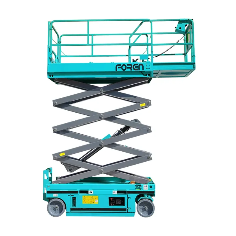 Elevador elétrico autopropelido tipo tesoura de 6m