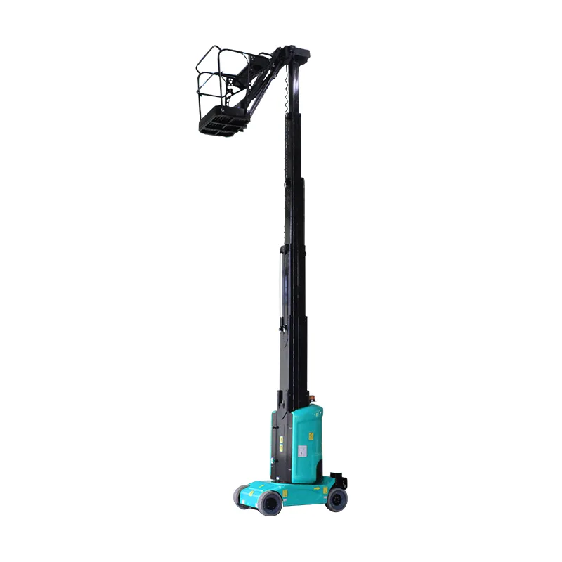 Elevador JIB de mastro vertical autopropelido de 9m